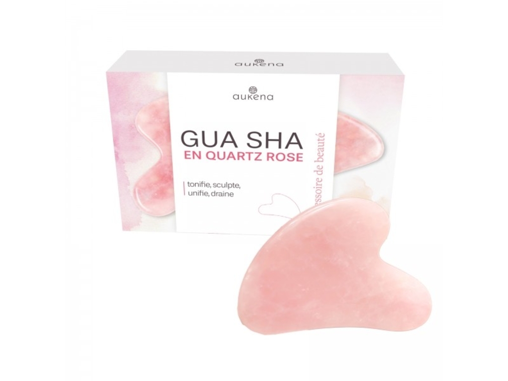 Gua Sha visage au Quartz rose