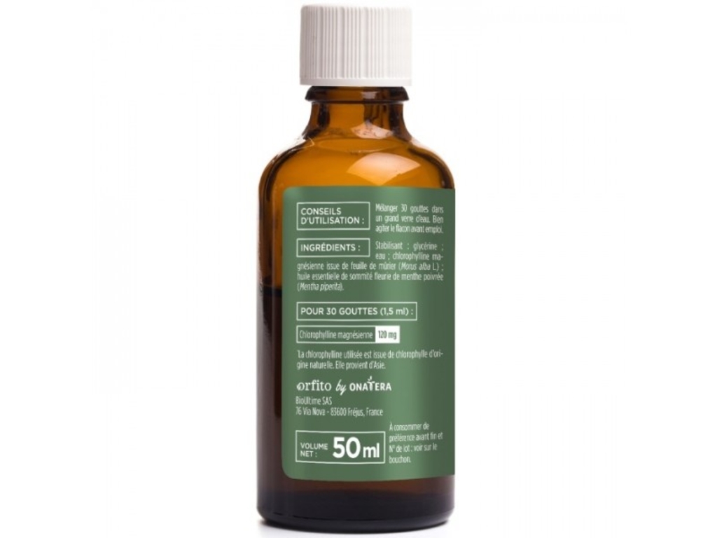 Chlorophylle liquide 120 mg