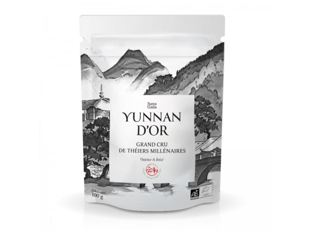 Thé noir Yunnan d'Or Bio