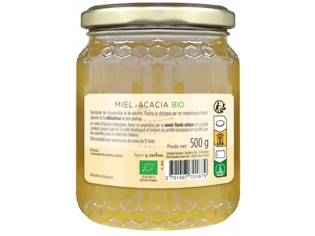 Miel d'acacia biologique