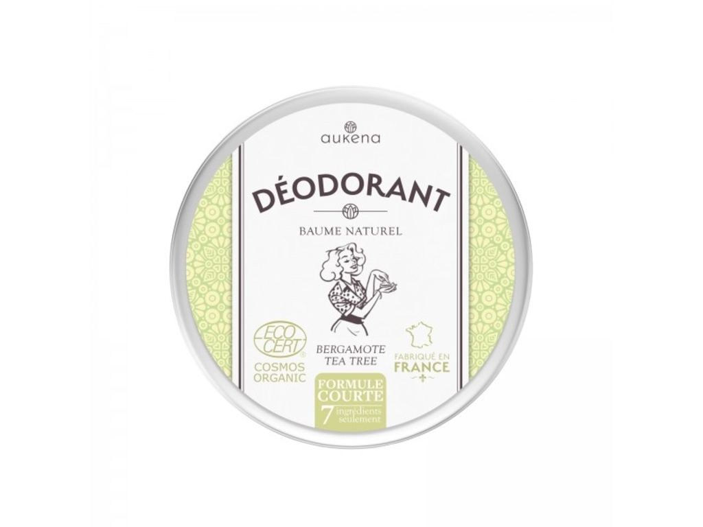 Déodorant solide Bio bergamote & tea tree