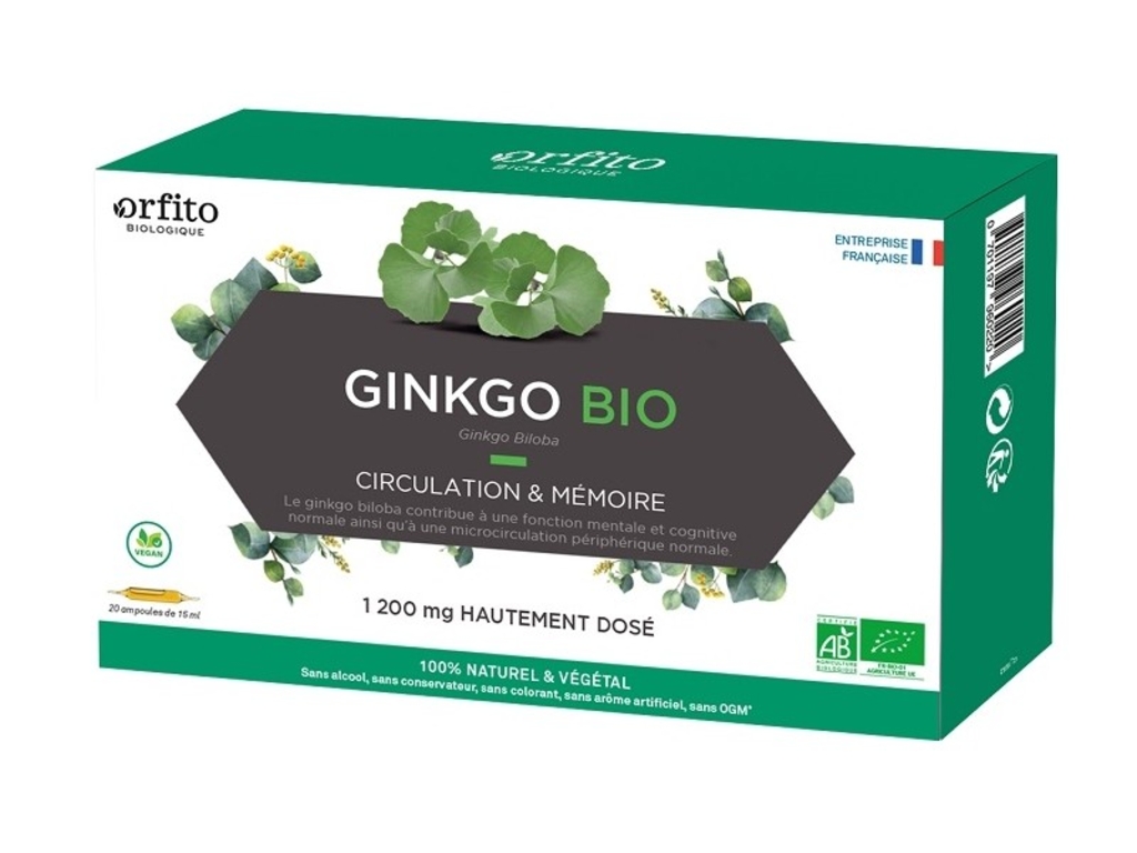 Ginkgo Biloba Bio liquide