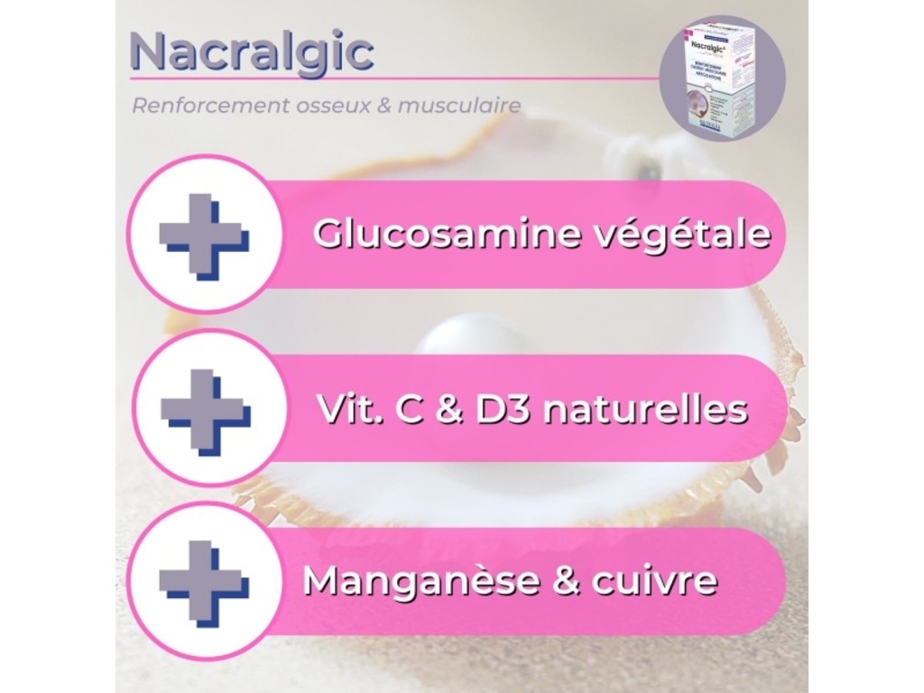 Nacralgic Pure nacre 400 mg