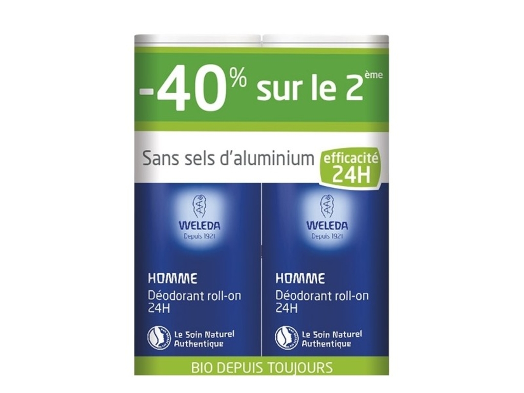 Déodorant Roll-on homme Bio Duo