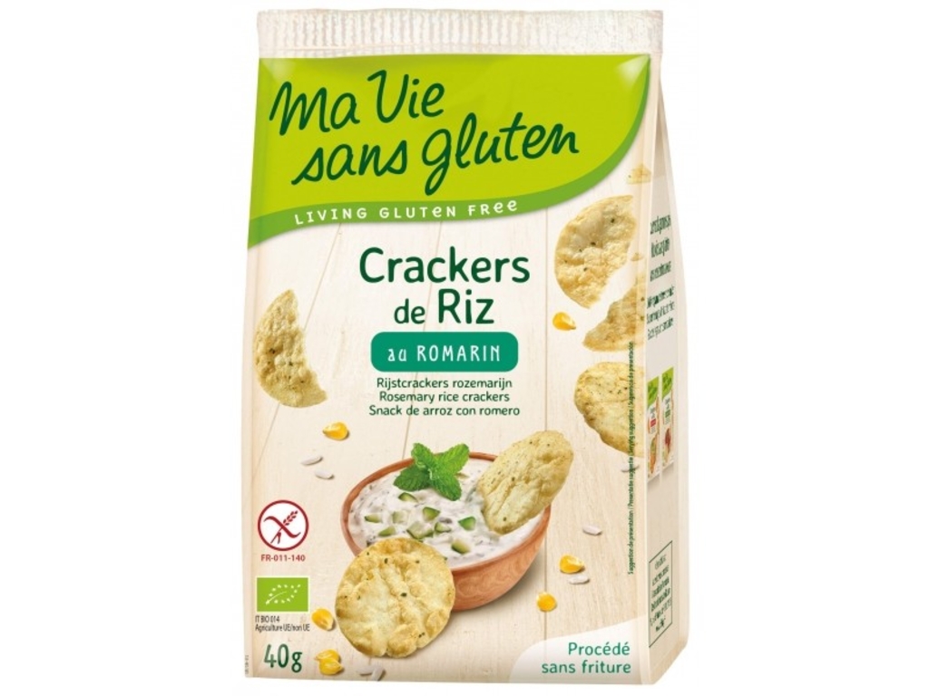 Crackers de riz au romarin Bio