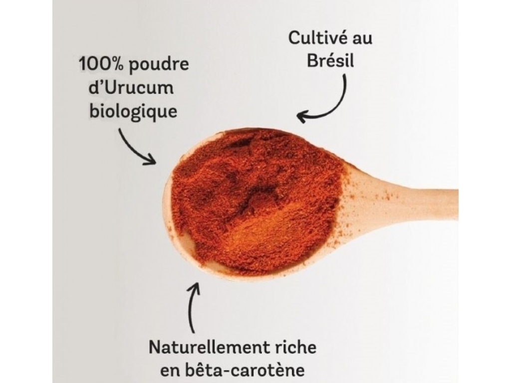 Urucum du Brésil Bio en poudre