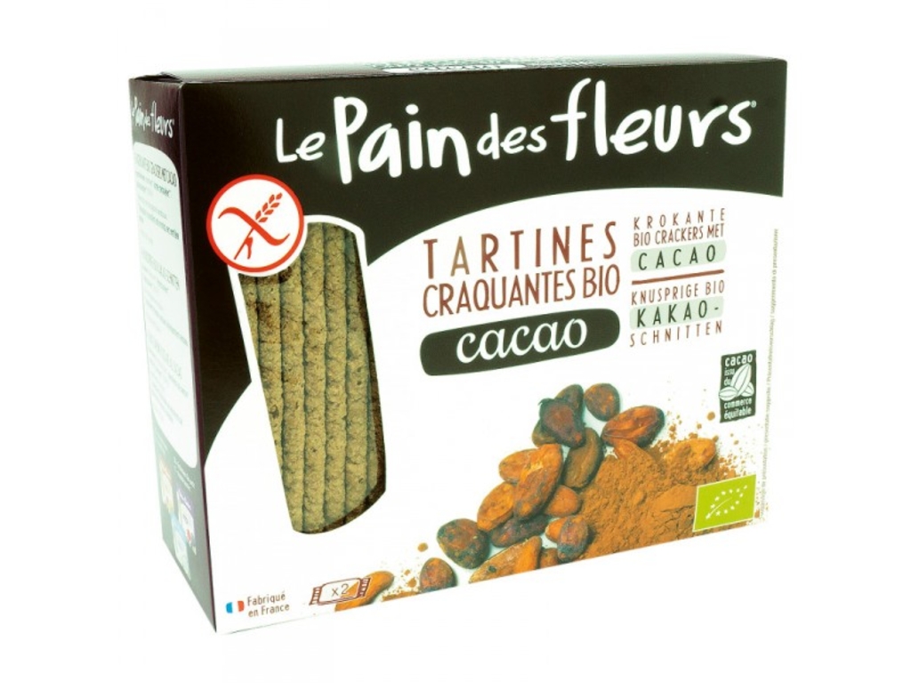 Tartines craquantes cacao Bio