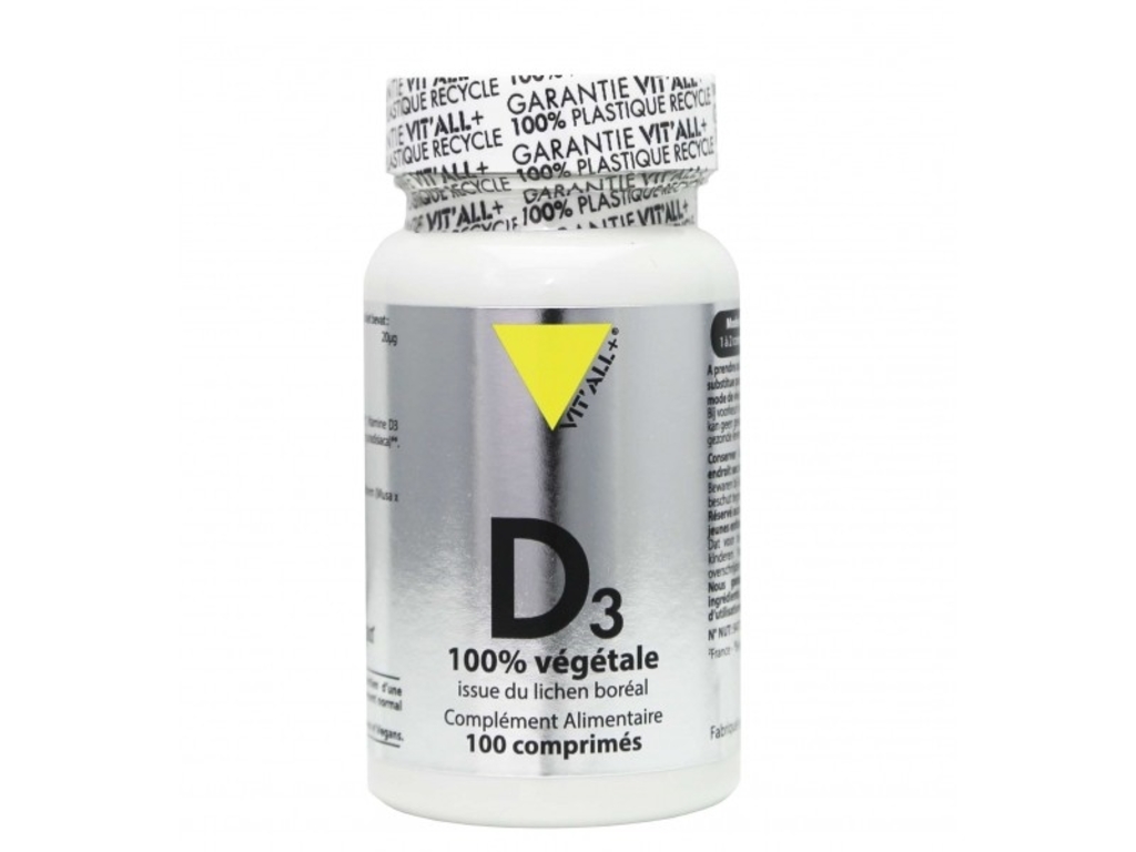 Vitamine D3 végétale 20 µg