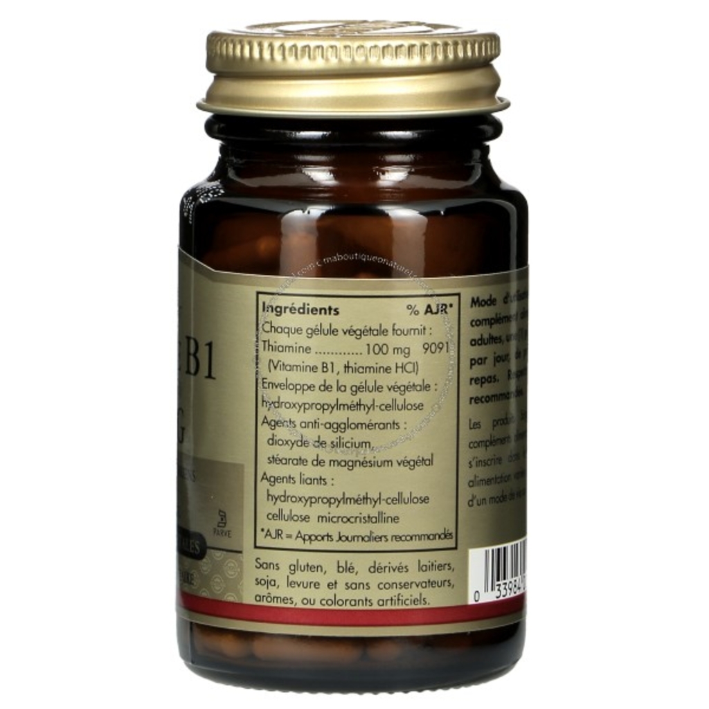 Vitamine B1 (Thiamine) 100 mg