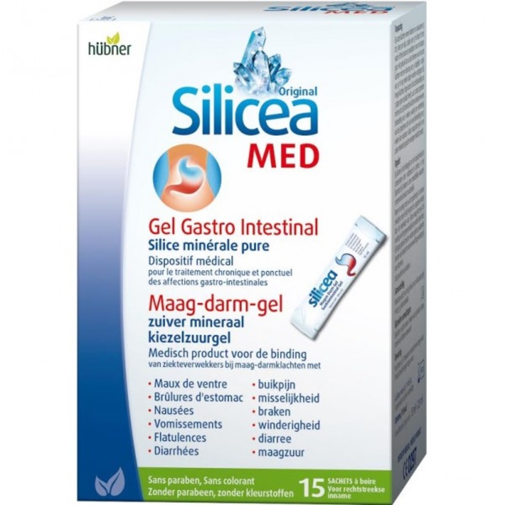 Silicea Med Gel Gastro Intestinal - 15 sachets - Hübner 
