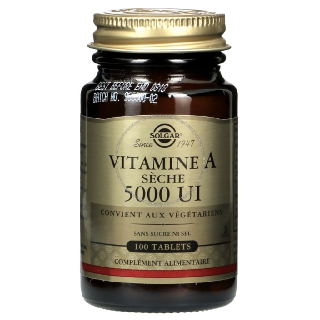 Vitamine A sèche 5000 UI