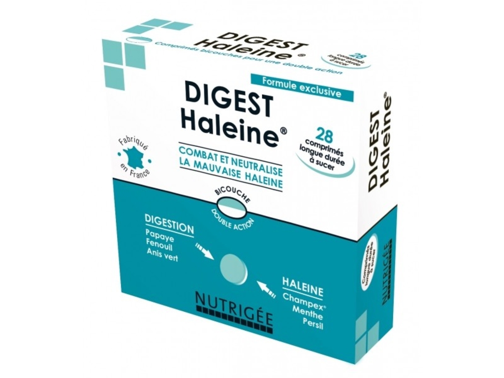 Digest haleine - 28 comprimés - Nutrigée 
