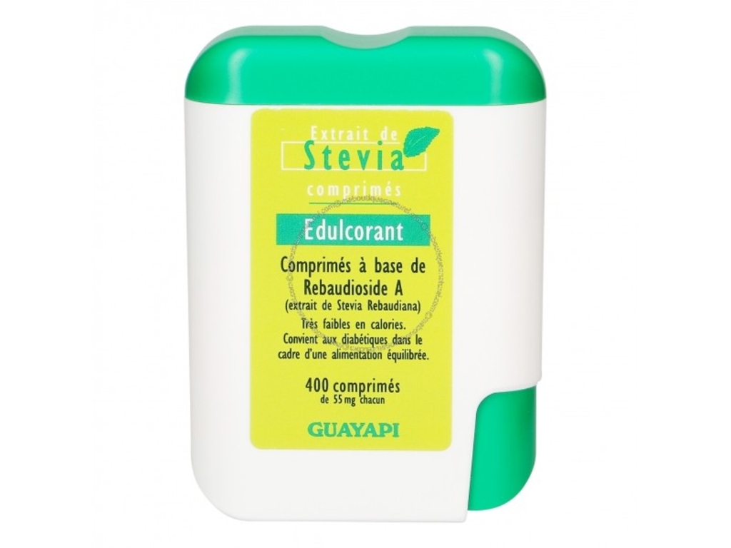 Stevia édulcorant - 400 comprimés - Guayapi 