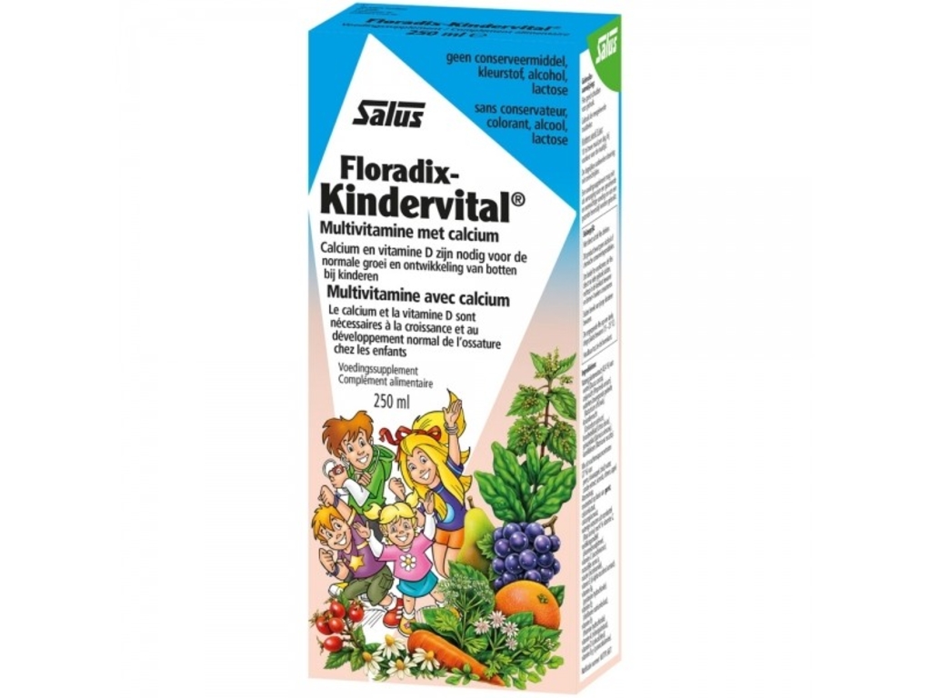 Floradix Kindervital Multivitamines+Calcium