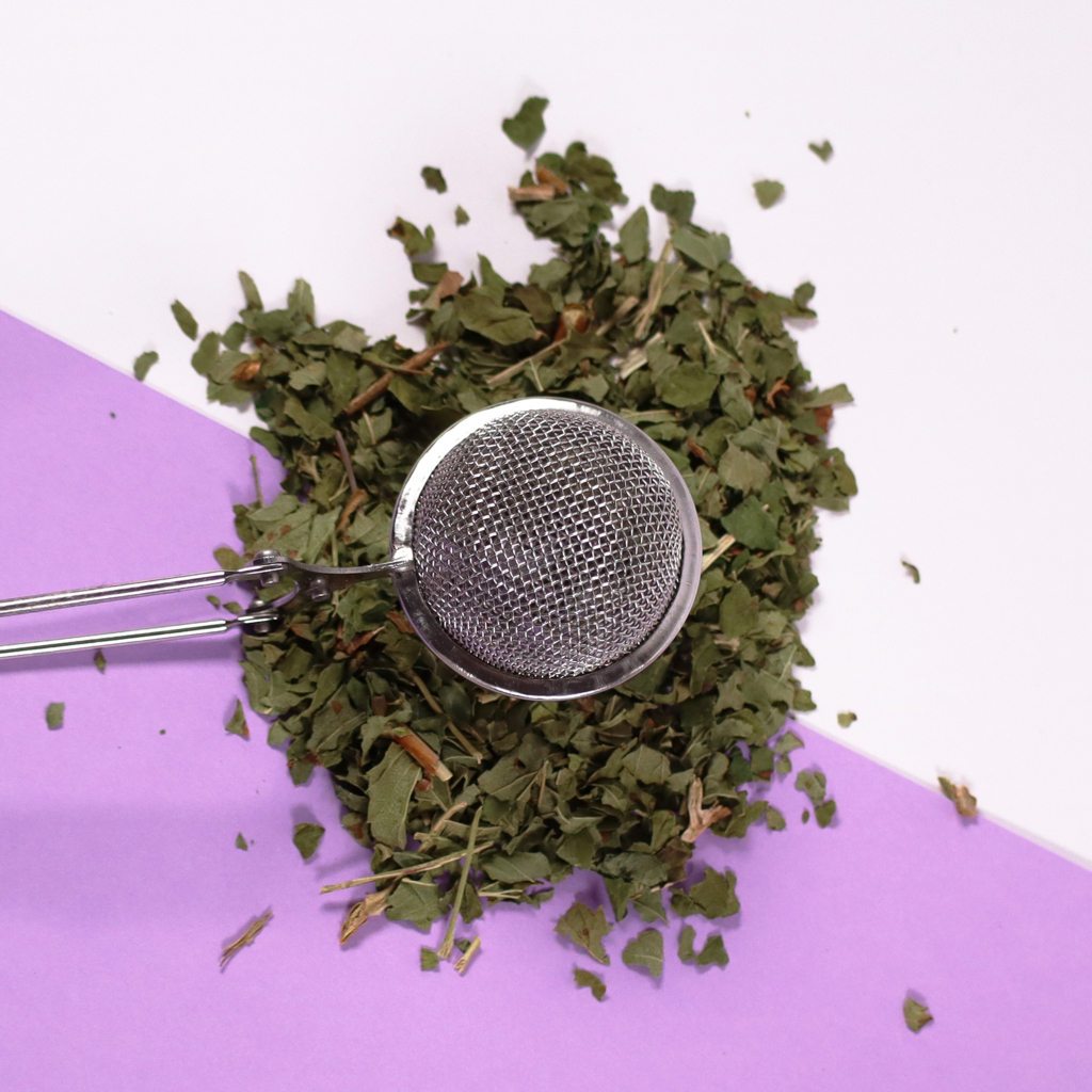 Pince à thé boule inox - diamètre 4,3 cm