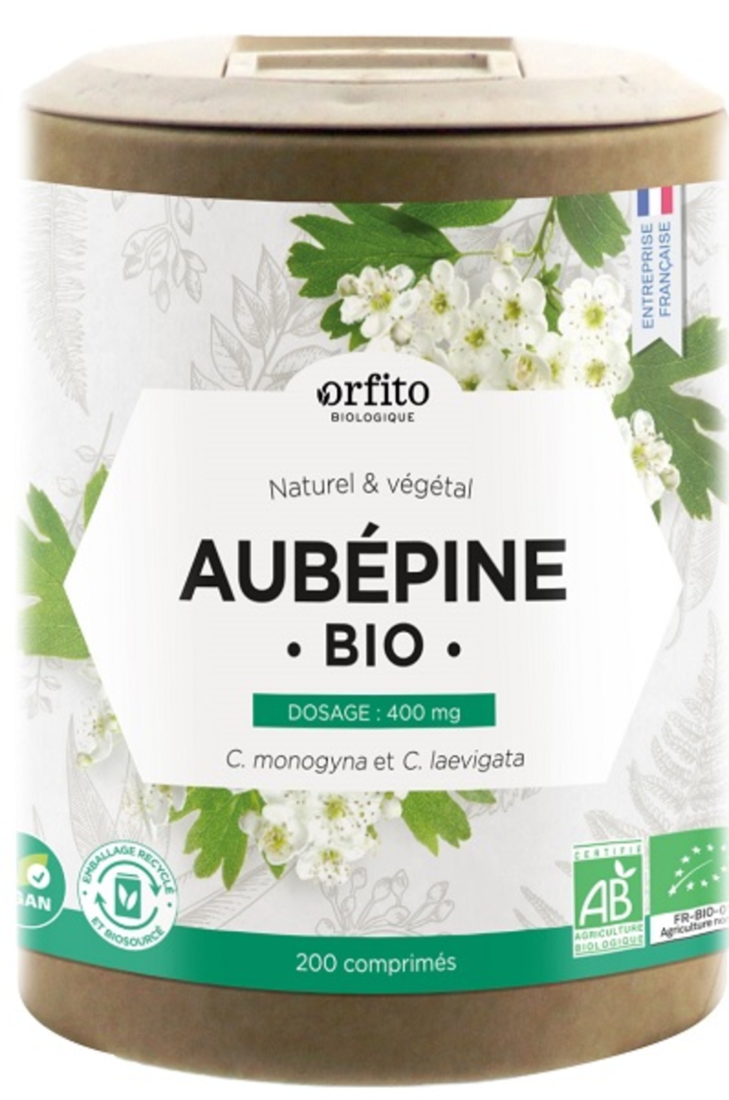 Aubépine Bio 400 mg