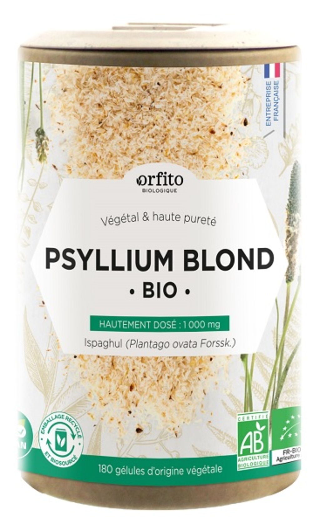 Psyllium blond Bio 1000 mg