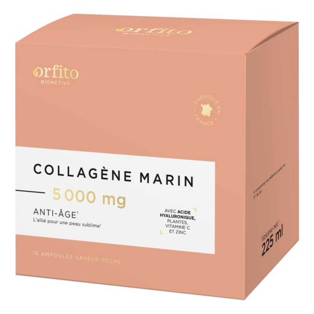 Collagène marin 5000 mg + acide hyaluronique