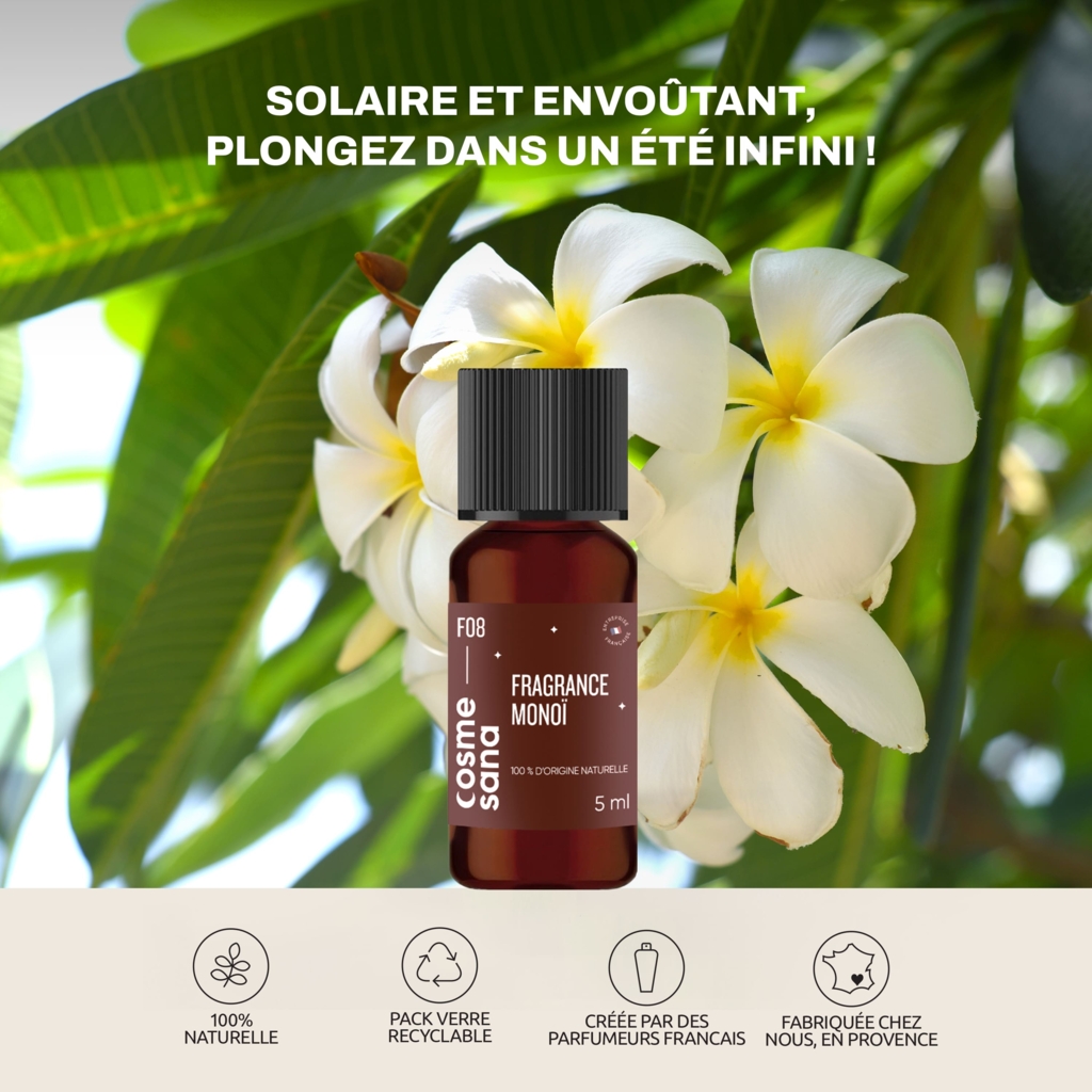 Fragrance naturelle Monoï - 10 ml