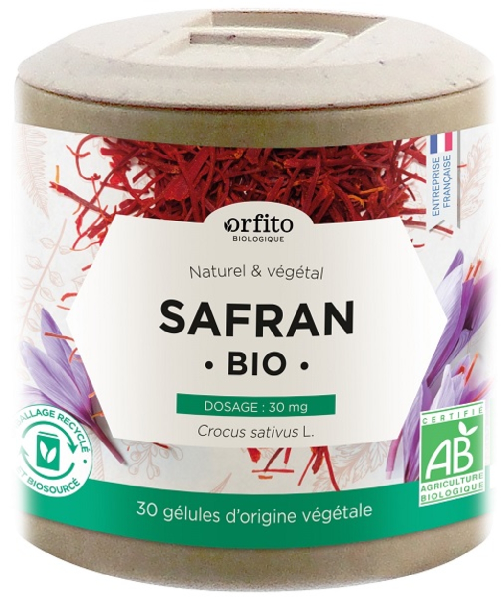 Safran Bio 30 mg 30 gélules végétales Orfito — free download