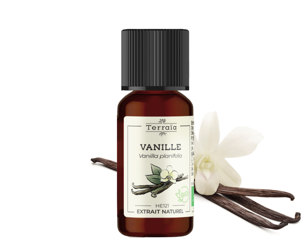 Huile essentielle Vanille, Extrait - Vanilla planifolia - Biologique -  Madagascar