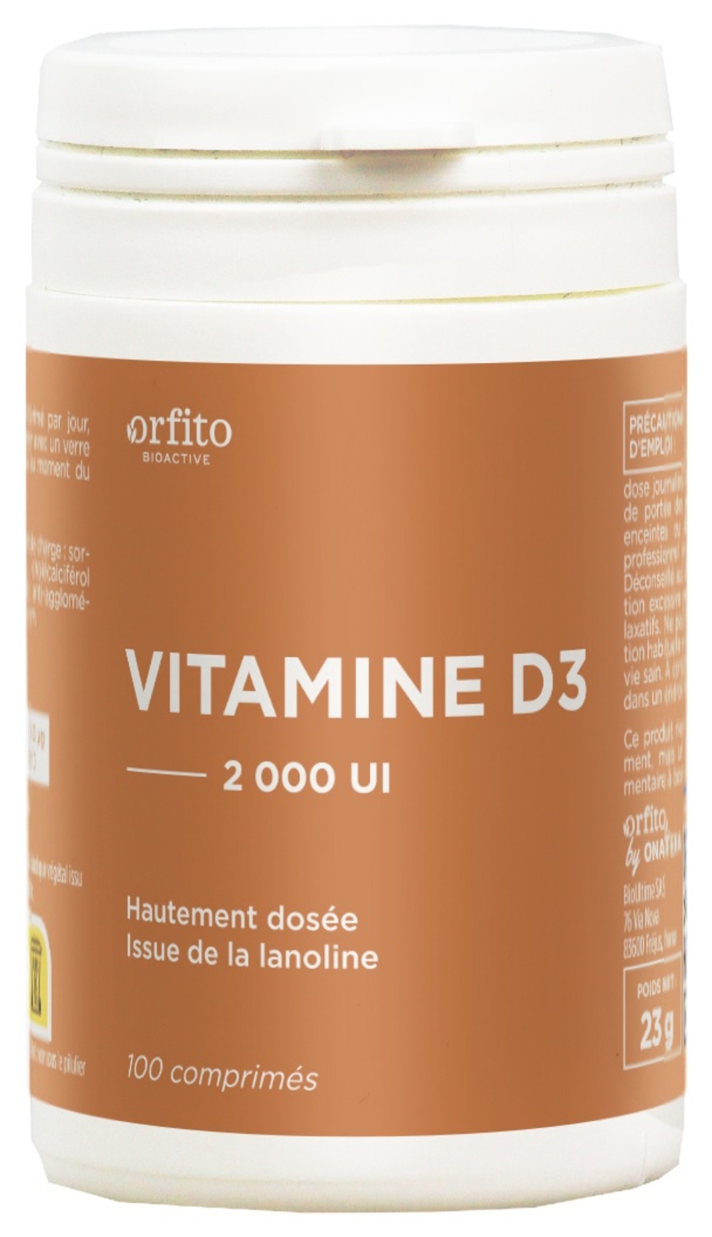 Vitamine D3 2000 UI