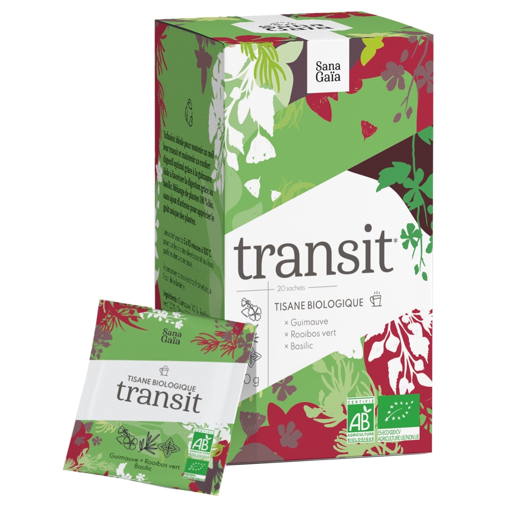Acheter Herbesan Tisane Bio Transit Facile N°2 - 20 sachets