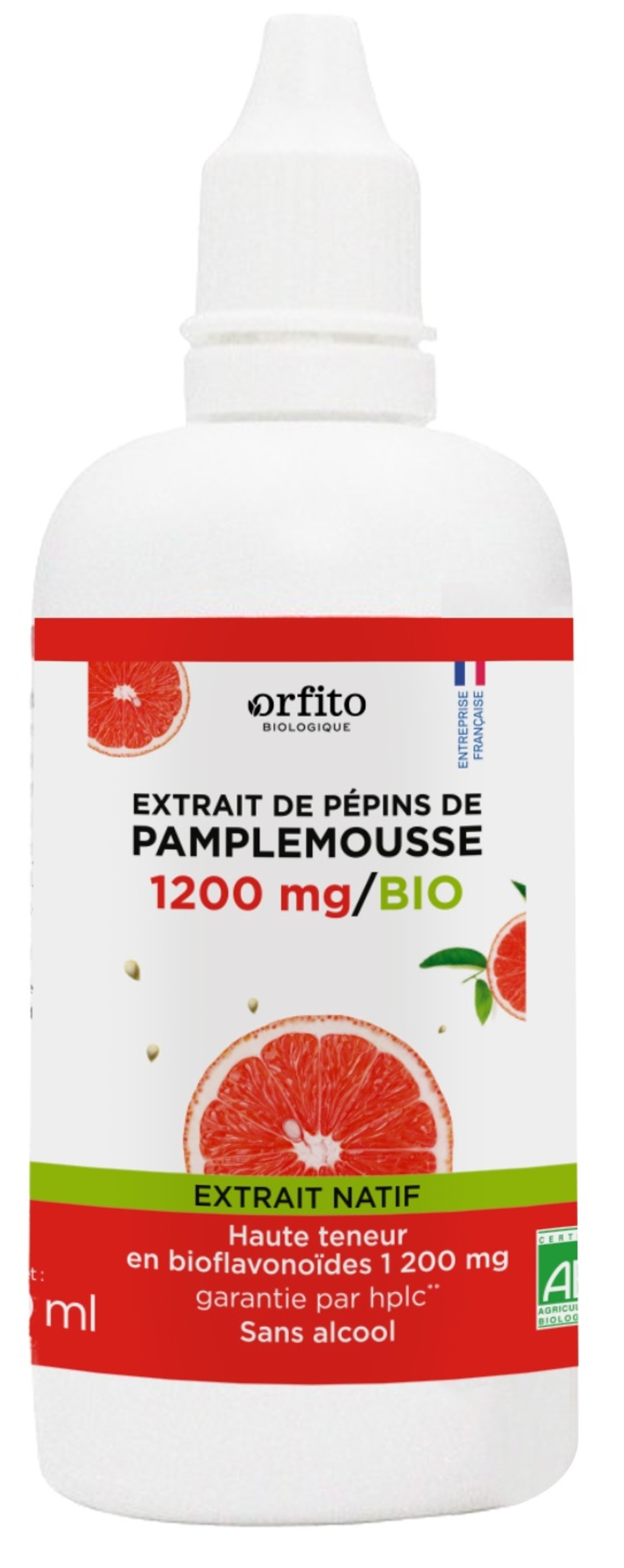 Extrait Pépin de Pamplemousse (EPP) 1200 Bio liquide