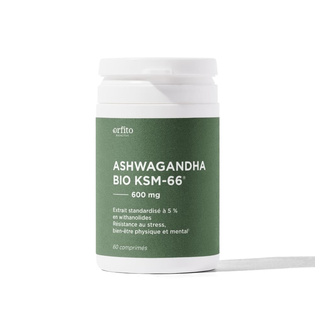 Ashwagandha KSM-66® bio 600 mg - 60 comprimés