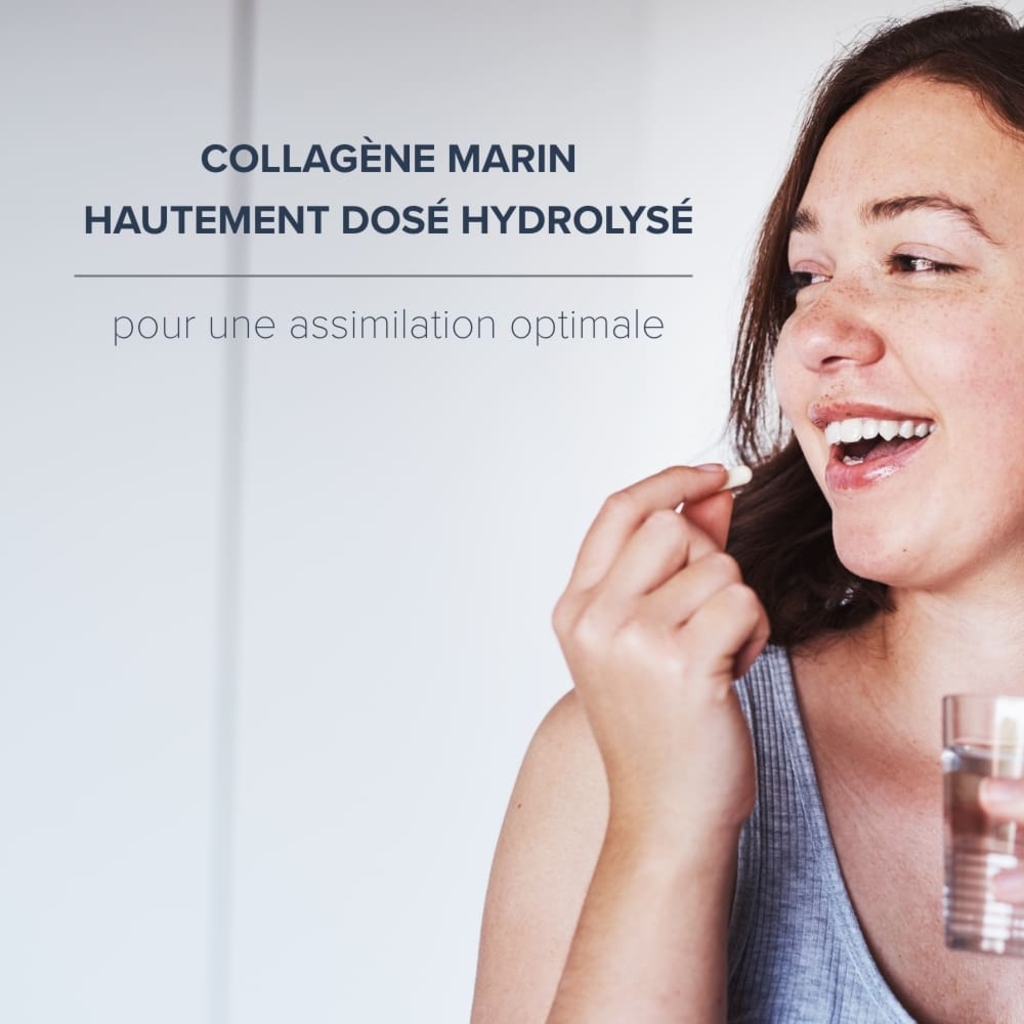 Complément Dermassentiel Duo - Collagène Marin Hydrolysé, 60 Capsules, Repulpe Et Raffermit