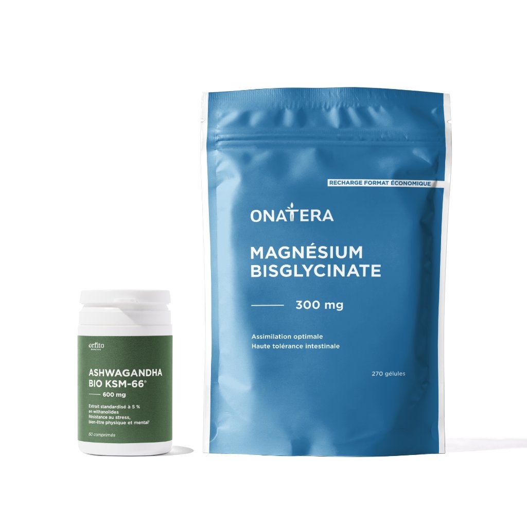 Complément ONATERA Gaaba 750 Mg - 60 Gélules Contre Stress Et Nervosité, Aide à L'endormissement, Sommeil Réparateur