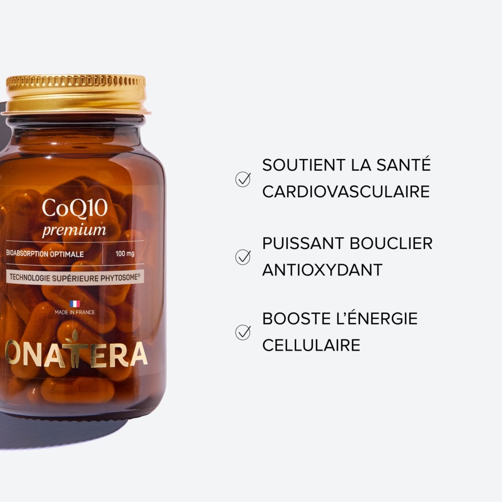 CoQ10 Liposomal Premium Enefis By Onatera - Santé Cardiovasculaire - 60 Gélules - Date 10/27