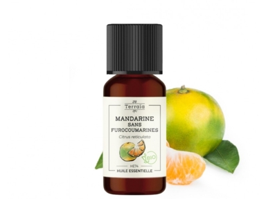 Huile essentielle Mandarine sans furocoumarines Bio