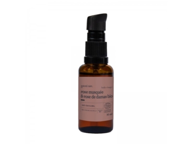 Huile Visage Anti-Âge Global Rose Musquée & Rose de Damas Bio