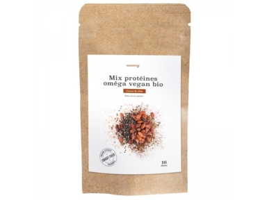 Mix protéines Vegan Oméga Cacao & Chia Bio