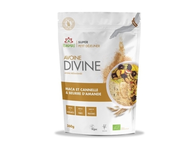 Avoine Divine Maca Cannelle Beurre d'amande Bio