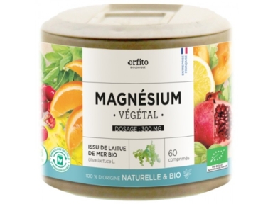Magnésium végétal de laitue de mer Bio
