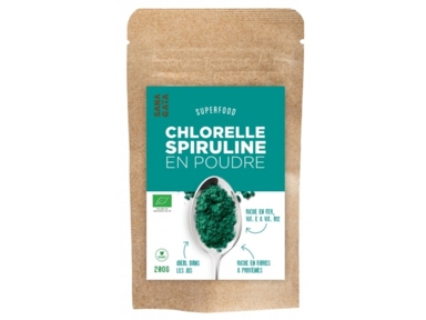 Chlorelle & Spiruline en poudre Bio