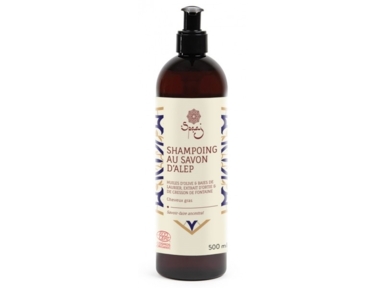 Shampoing Bio au savon d'Alep, cheveux gras