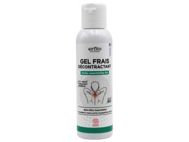 Gel frais décontractant musculaire bio