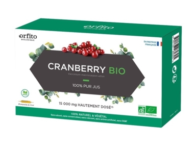 Cranberry 100% pur jus Bio