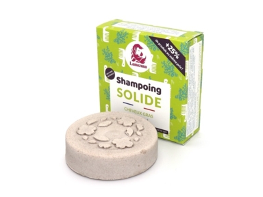 Shampoing solide cheveux gras au ghassoul