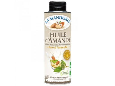Huile d'amande vierge Bio