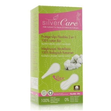Protège slip en coton bio flexible 2 en 1