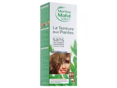 Teinture aux plantes 09 blond doré