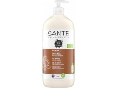 Gel douche vanille et coco bio