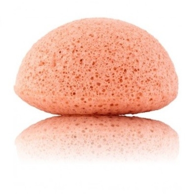 Eponge Visage Konjac Argile Rose - Peaux Sensibles