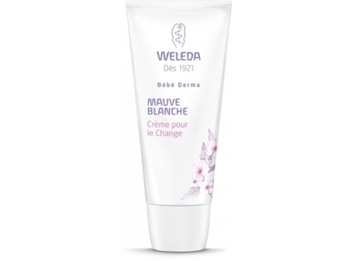 Crème pour le Change Mauve Blanche