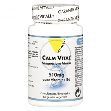Calm Vital Magnésium Marin 510 mg