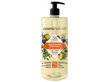 Shampooing quinquina sauge citron Bio